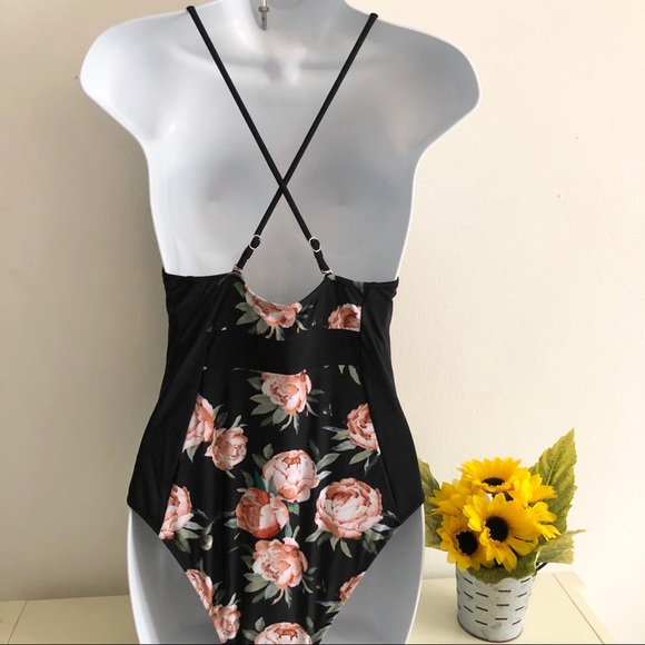 CUPSHE Floral One Piece - Picture 8 of 14